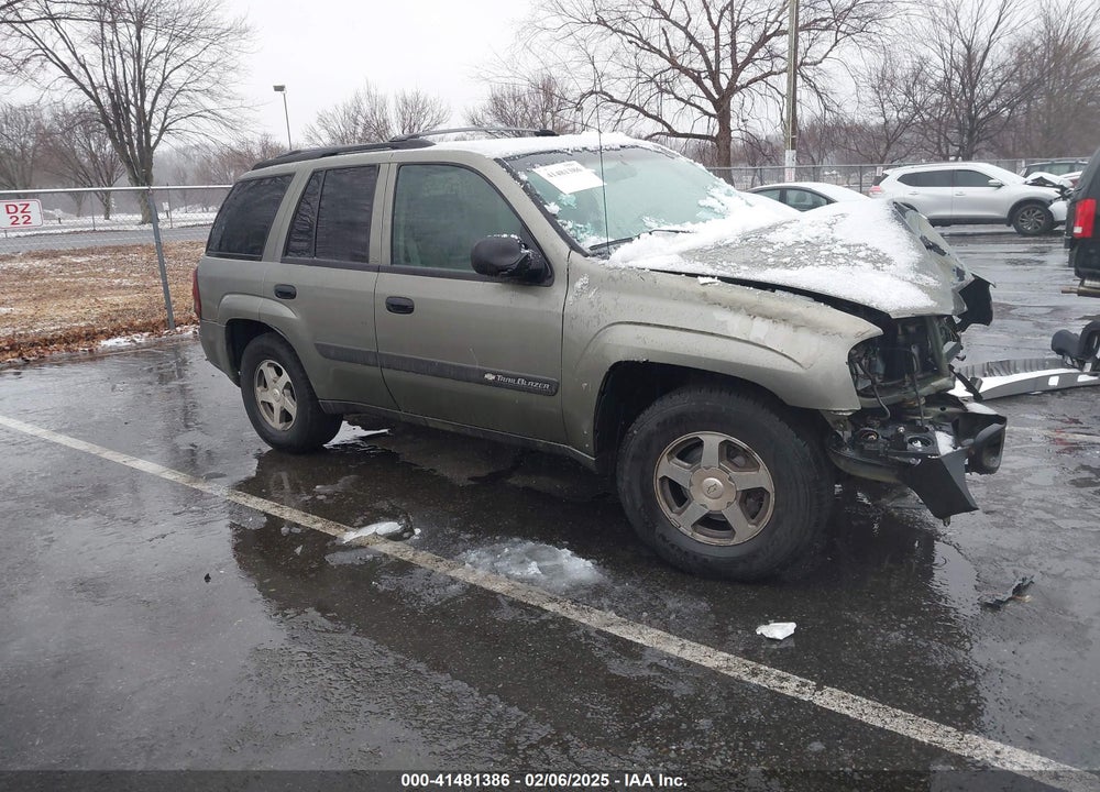 2004 CHEVROLET TRAILBLAZER VIN: 1GNDS13S242128997