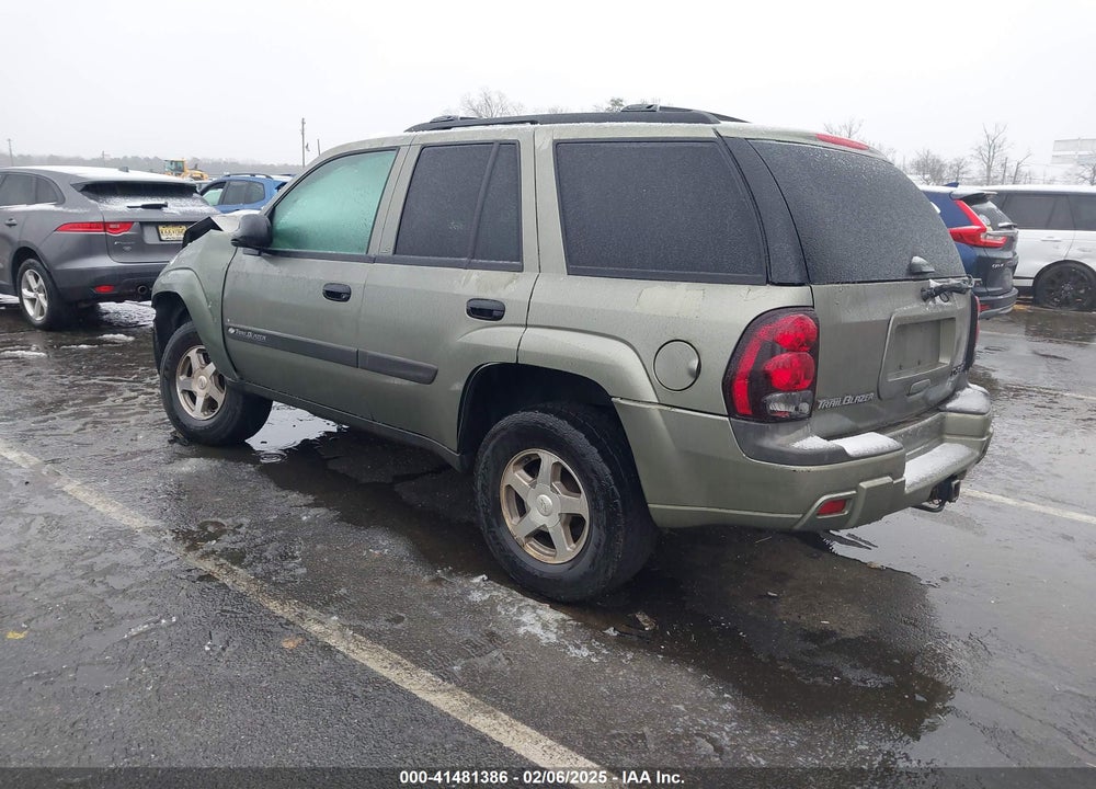 2004 CHEVROLET TRAILBLAZER VIN: 1GNDS13S242128997