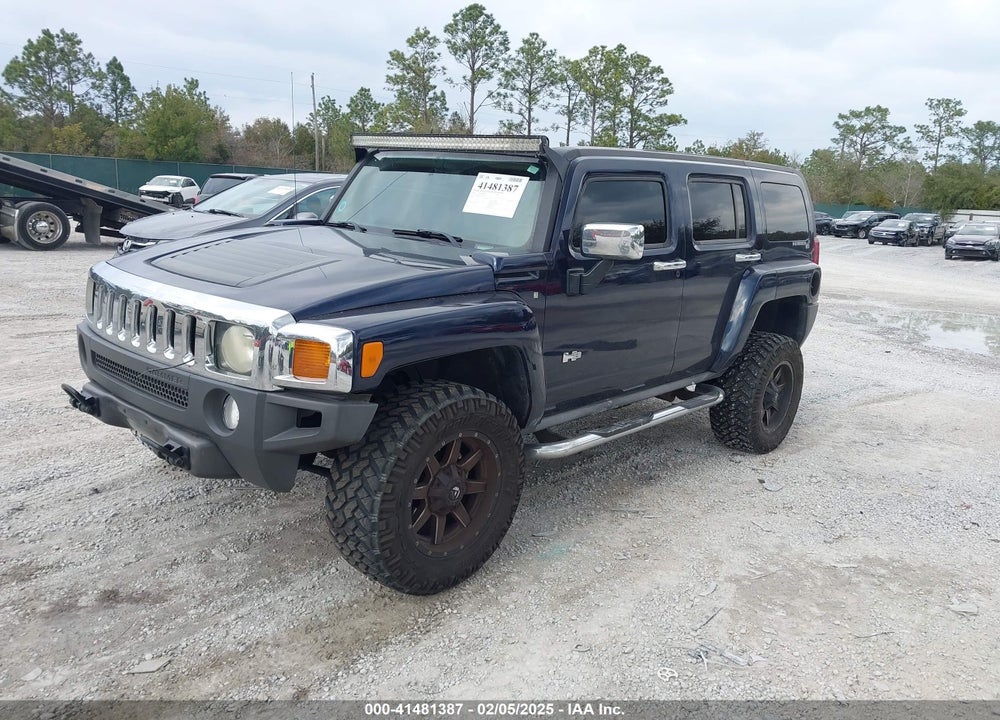 2007 HUMMER H3 SUV VIN: 5GTDN13E478150956