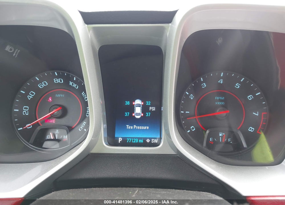 2015 CHEVROLET CAMARO VIN: 2G1FF1E30F9268507