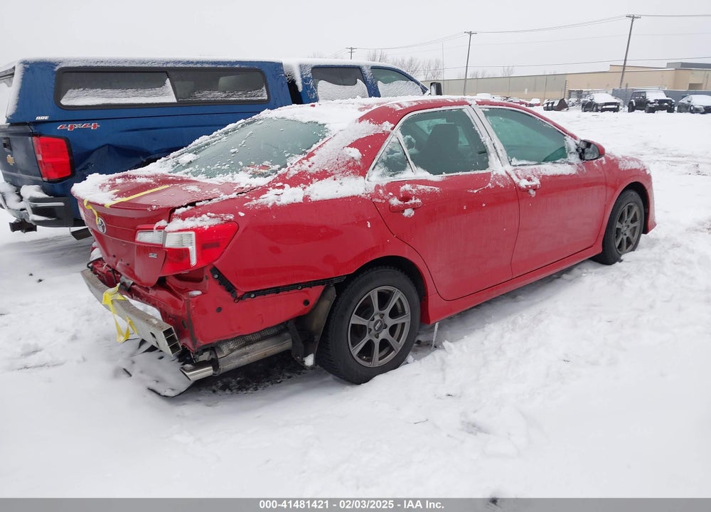 2012 TOYOTA CAMRY SE VIN: 4T1BF1FK9CU585241