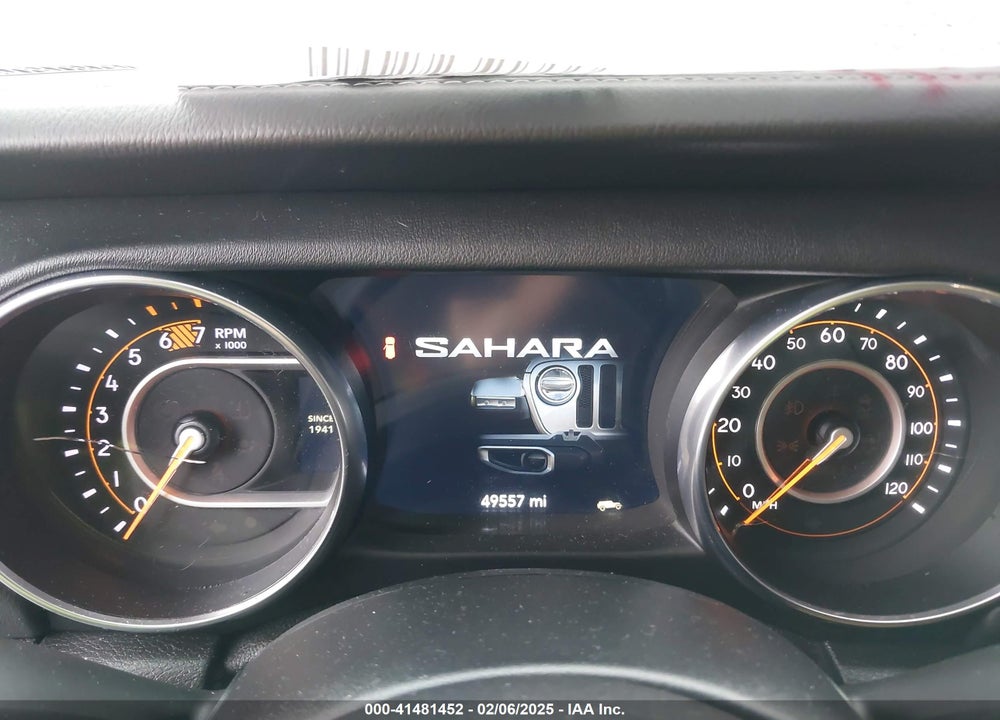 2020 JEEP WRANGLER UNLIMITED SAHARA 4X4 VIN: 1C4HJXENXLW247525