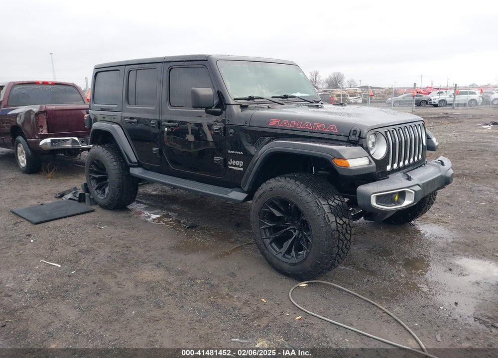 2020 JEEP WRANGLER UNLIMITED SAHARA 4X4 VIN: 1C4HJXENXLW247525