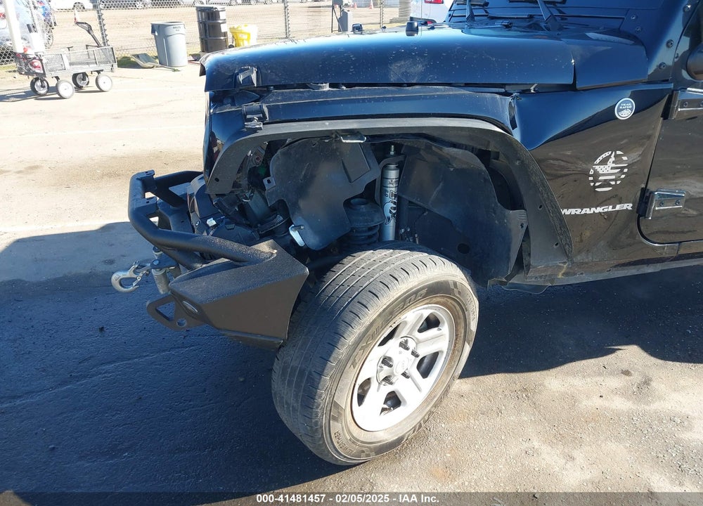2015 JEEP WRANGLER SPORT VIN: 1C4AJWAG0FL650681