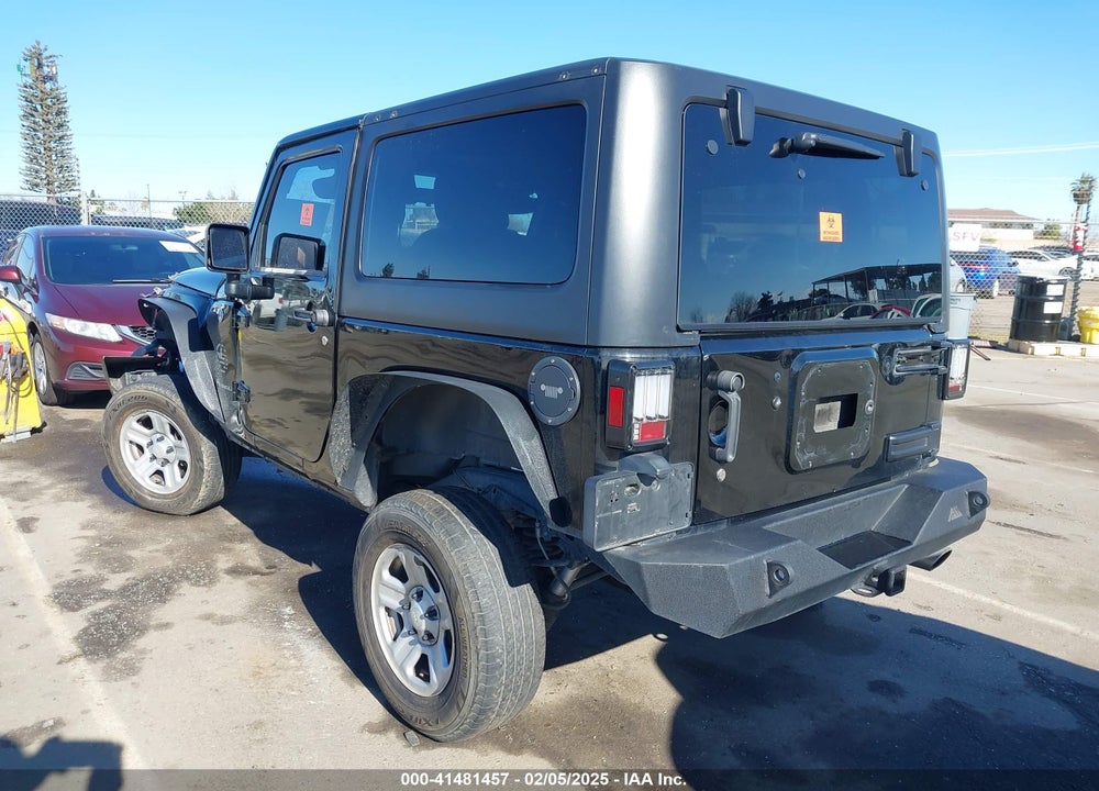 2015 JEEP WRANGLER SPORT VIN: 1C4AJWAG0FL650681