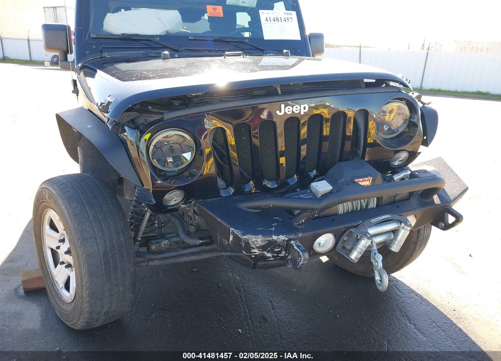 2015 JEEP WRANGLER SPORT VIN: 1C4AJWAG0FL650681