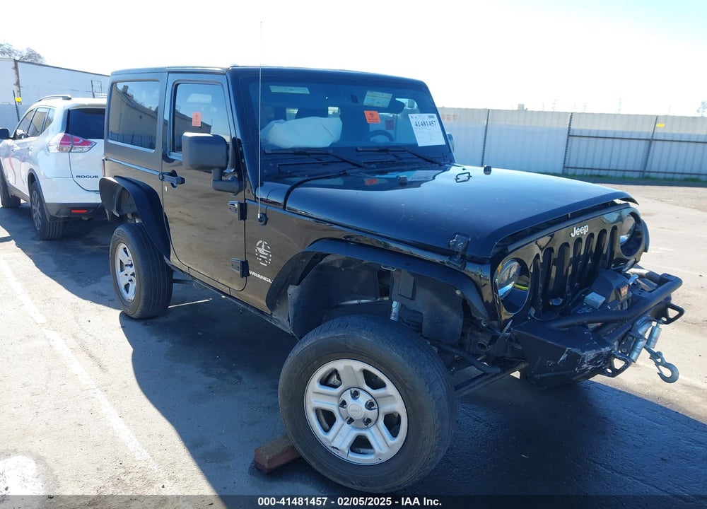 2015 JEEP WRANGLER SPORT VIN: 1C4AJWAG0FL650681