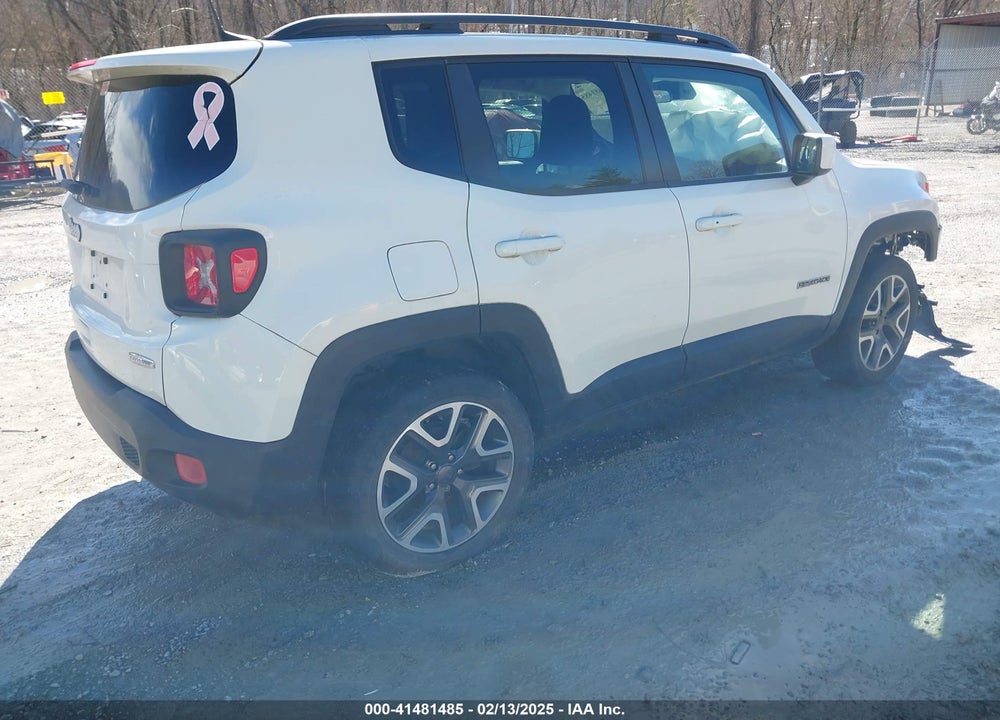 2018 JEEP RENEGADE LATITUDE 4X4 VIN: ZACCJBBB1JPJ00105