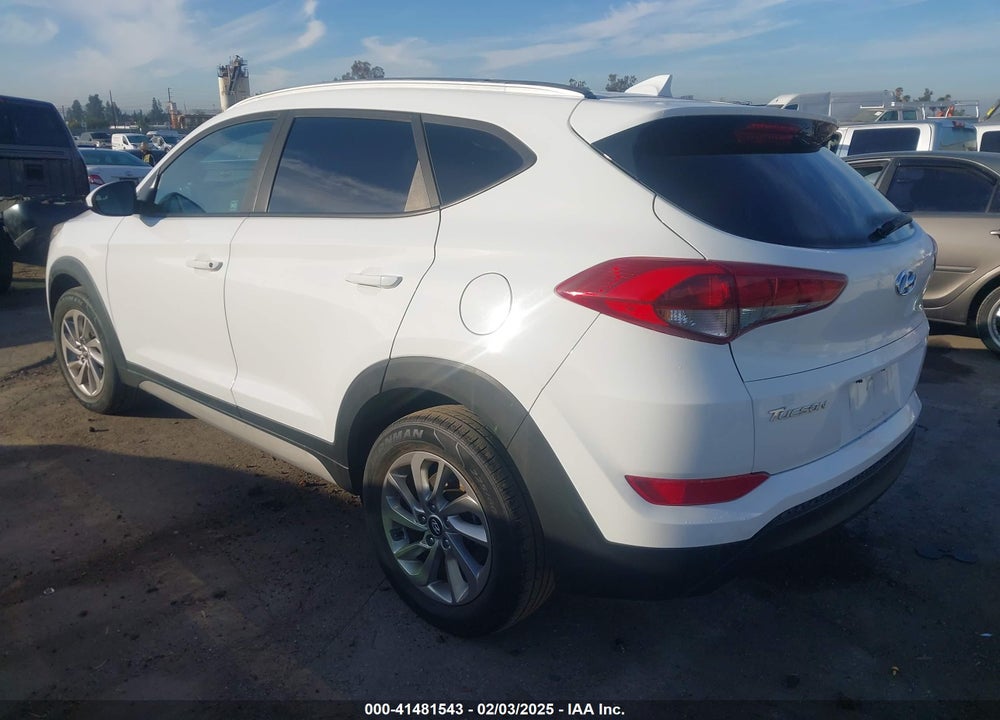 2018 HYUNDAI TUCSON SEL VIN: KM8J33A4XJU757363