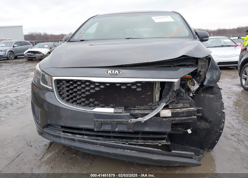 2016 KIA SEDONA LX VIN: KNDMB5C17G6127395