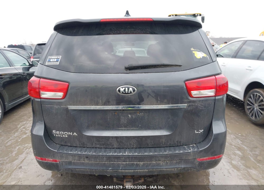 2016 KIA SEDONA LX VIN: KNDMB5C17G6127395
