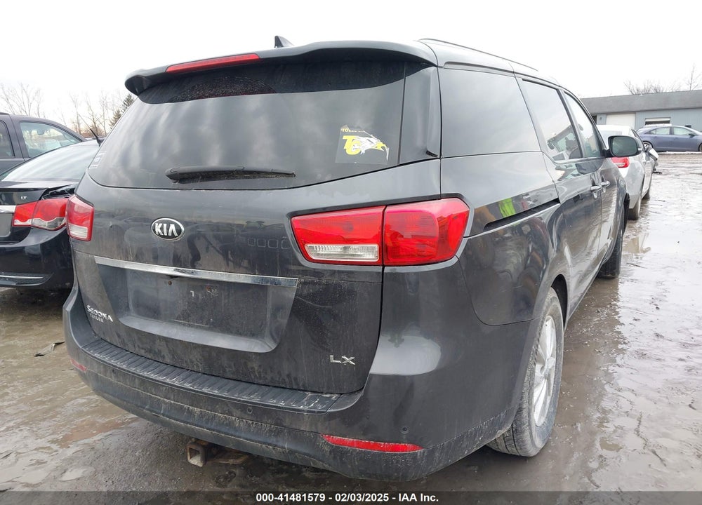 2016 KIA SEDONA LX VIN: KNDMB5C17G6127395