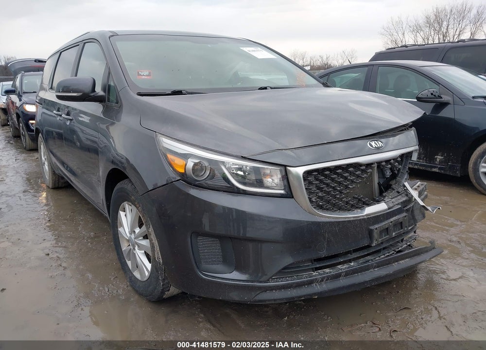 2016 KIA SEDONA LX VIN: KNDMB5C17G6127395