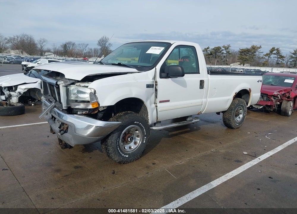 2003 FORD F-250 XL/XLT VIN: 1FTNF21P73EC63640