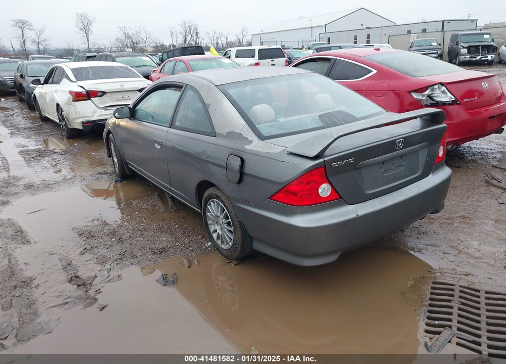 2005 HONDA CIVIC EX VIN: 1HGEM22945L054314