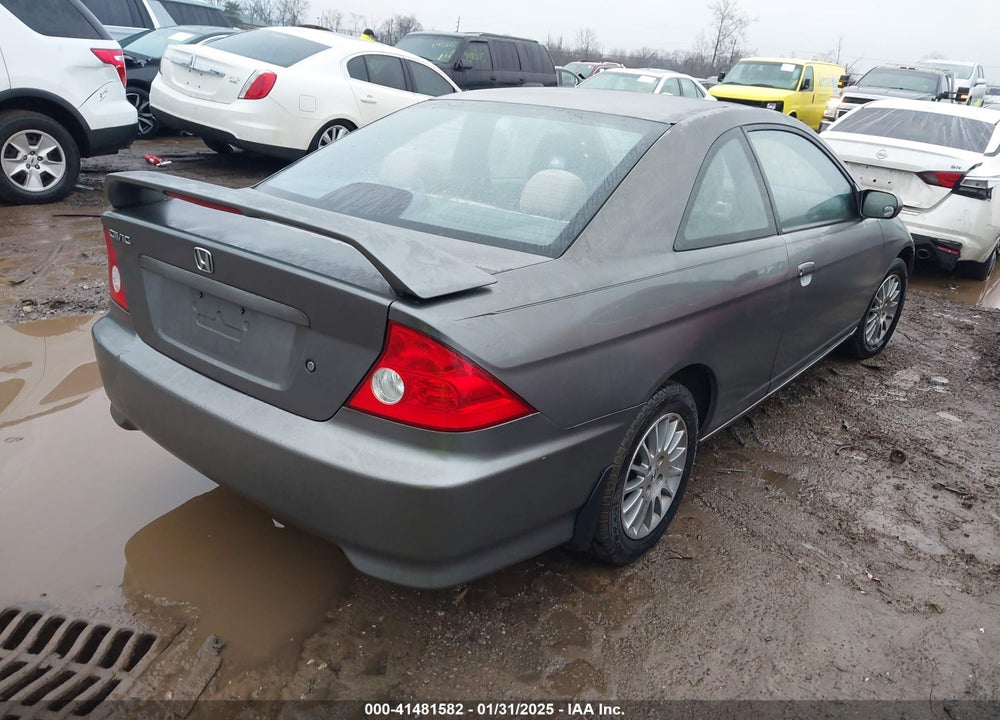 2005 HONDA CIVIC EX VIN: 1HGEM22945L054314
