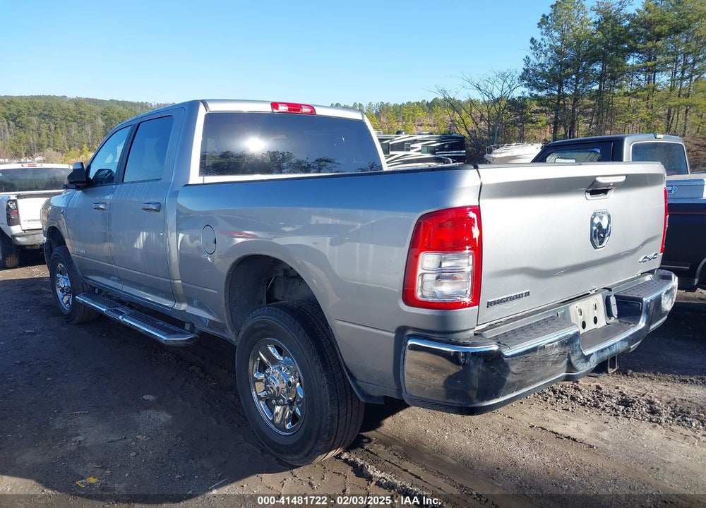2022 RAM 2500 BIG HORN 4X4 6'4 BOX VIN: 3C6UR5DL1NG423060