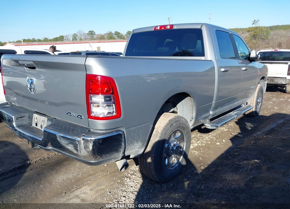 2022 RAM 2500 BIG HORN 4X4 6'4 BOX VIN: 3C6UR5DL1NG423060