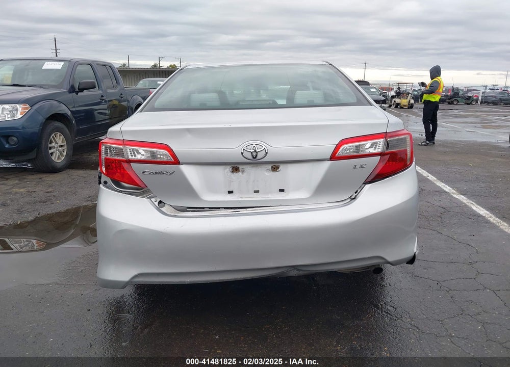 2013 TOYOTA CAMRY LE VIN: 4T1BF1FK4DU230169