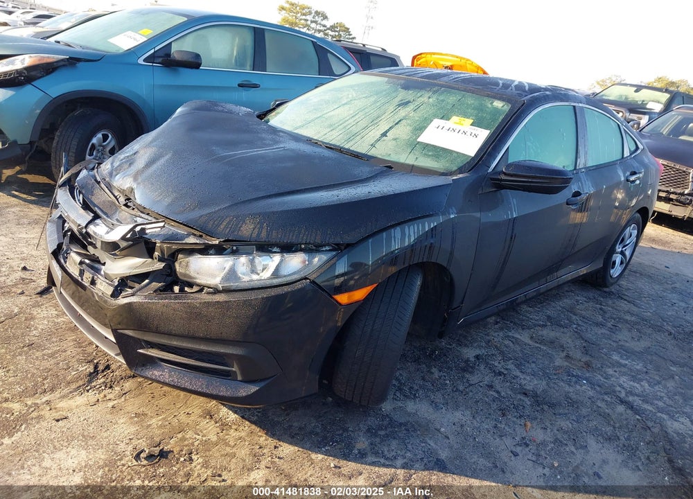 2017 HONDA CIVIC VIN: 2HGFC2F50HH514200