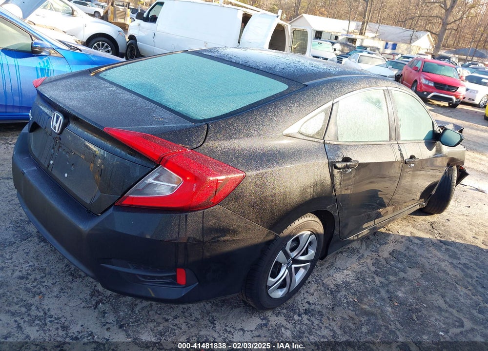 2017 HONDA CIVIC VIN: 2HGFC2F50HH514200