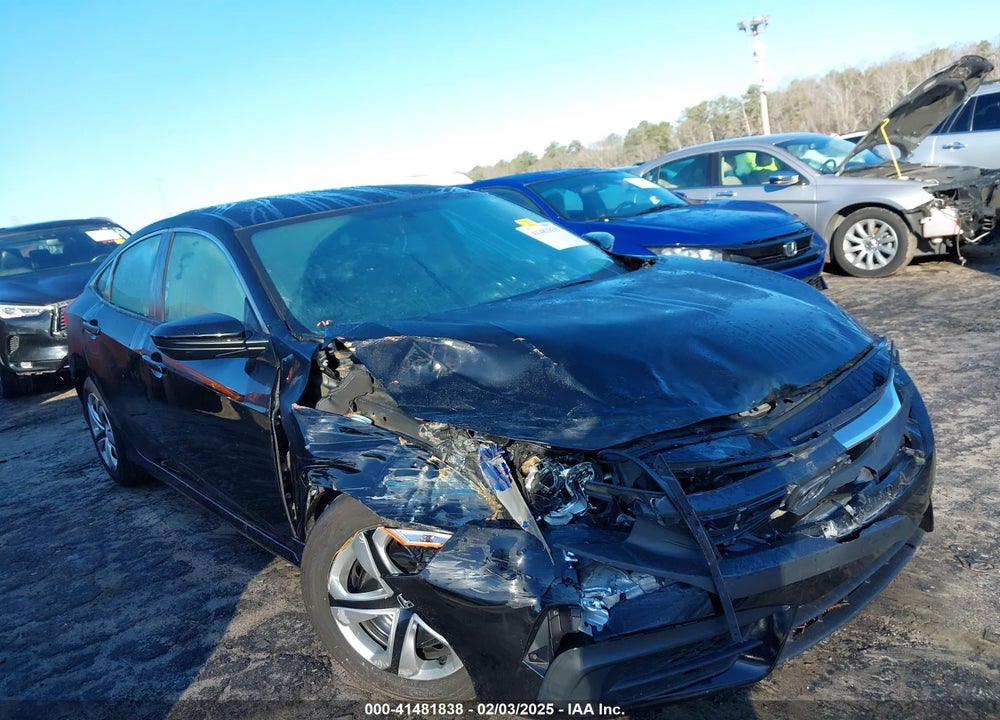 2017 HONDA CIVIC VIN: 2HGFC2F50HH514200
