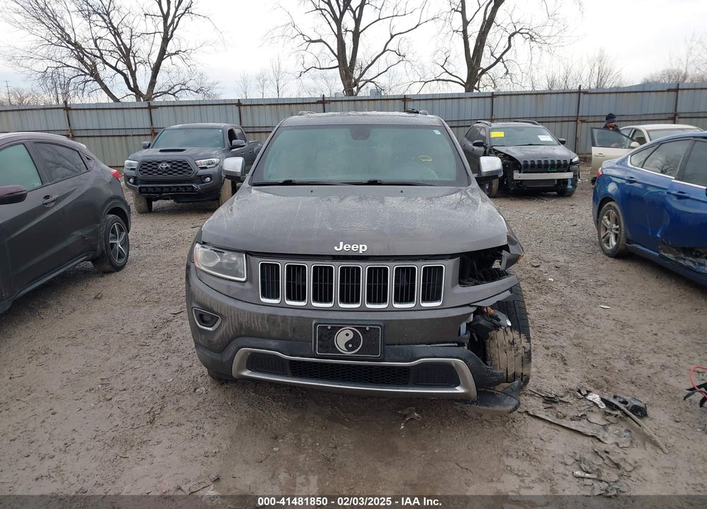 2014 JEEP GRAND CHEROKEE VIN: 1C4RJEBG6EC255852