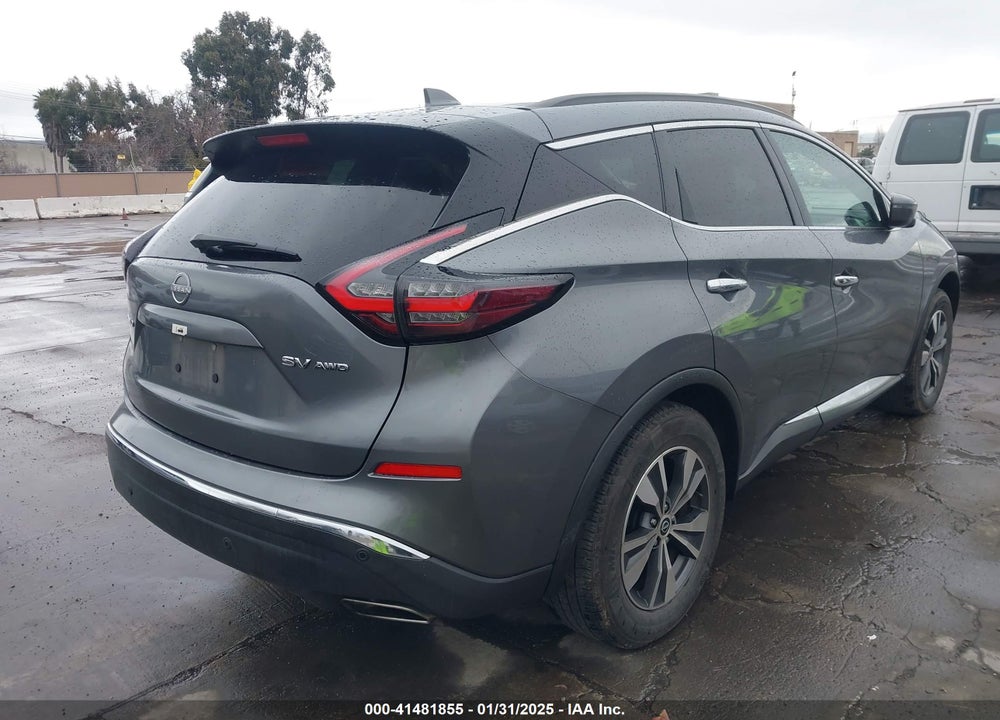 2023 NISSAN MURANO SV INTELLIGENT AWD VIN: 5N1AZ2BS7PC135047