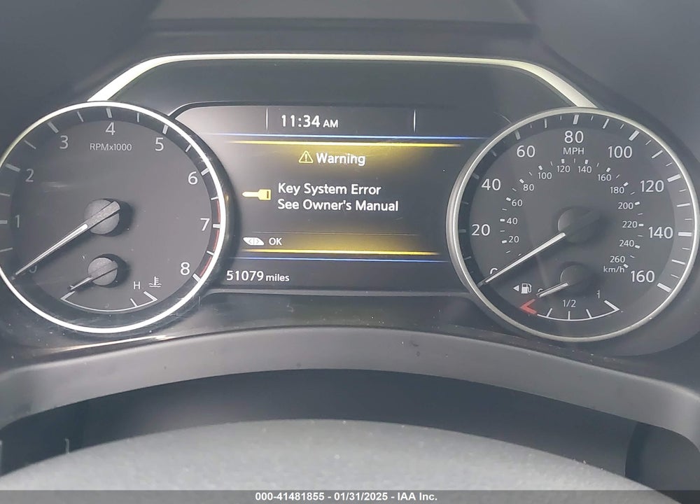 2023 NISSAN MURANO SV INTELLIGENT AWD VIN: 5N1AZ2BS7PC135047