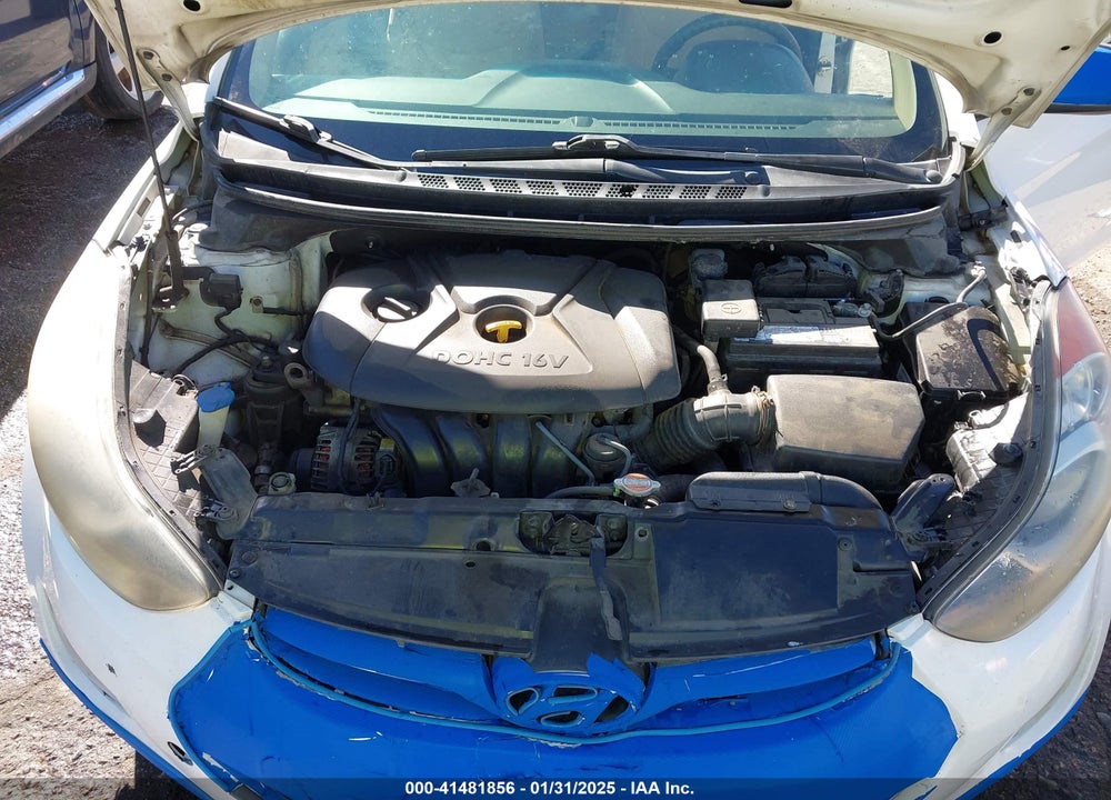 2012 HYUNDAI ELANTRA GLS VIN: 5NPDH4AE1CH139198