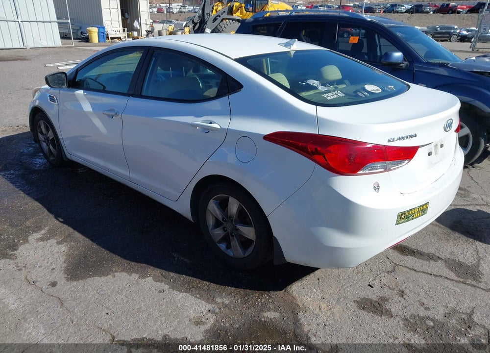 2012 HYUNDAI ELANTRA GLS VIN: 5NPDH4AE1CH139198