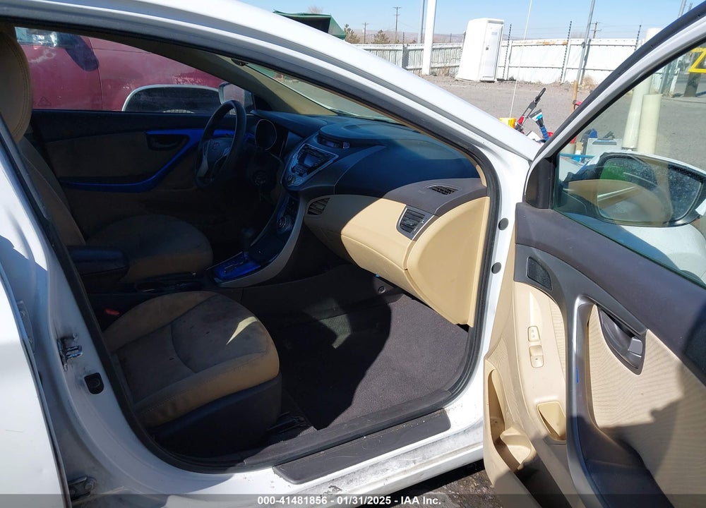 2012 HYUNDAI ELANTRA GLS VIN: 5NPDH4AE1CH139198