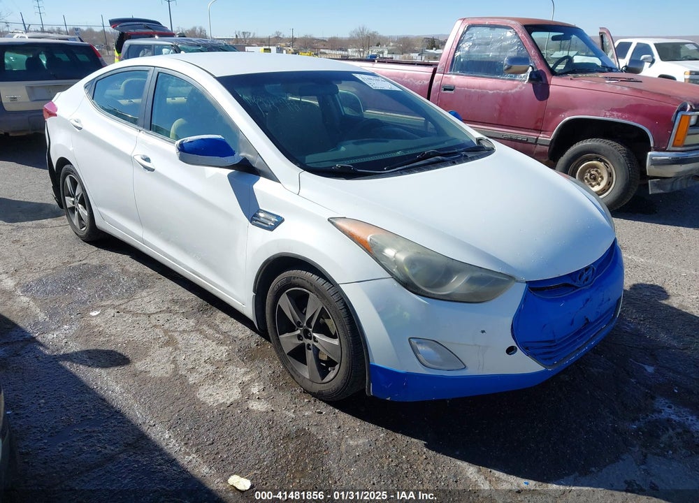 2012 HYUNDAI ELANTRA GLS VIN: 5NPDH4AE1CH139198