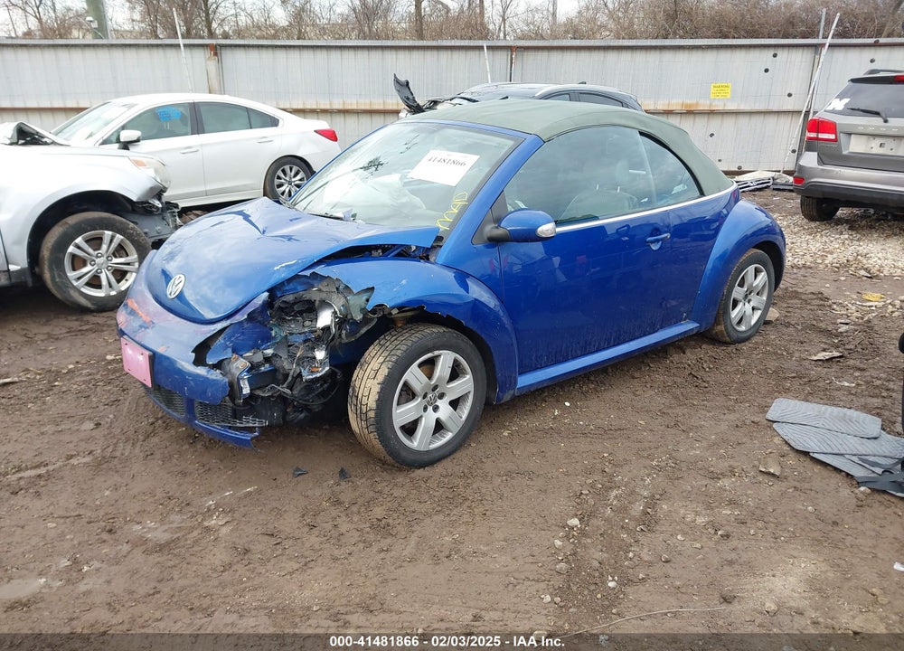 2007 VOLKSWAGEN NEW BEETLE 2.5 VIN: 3VWRF31Y17M408846