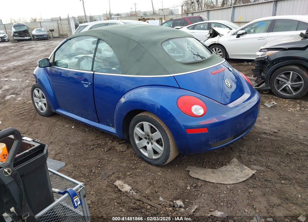 2007 VOLKSWAGEN NEW BEETLE 2.5 VIN: 3VWRF31Y17M408846