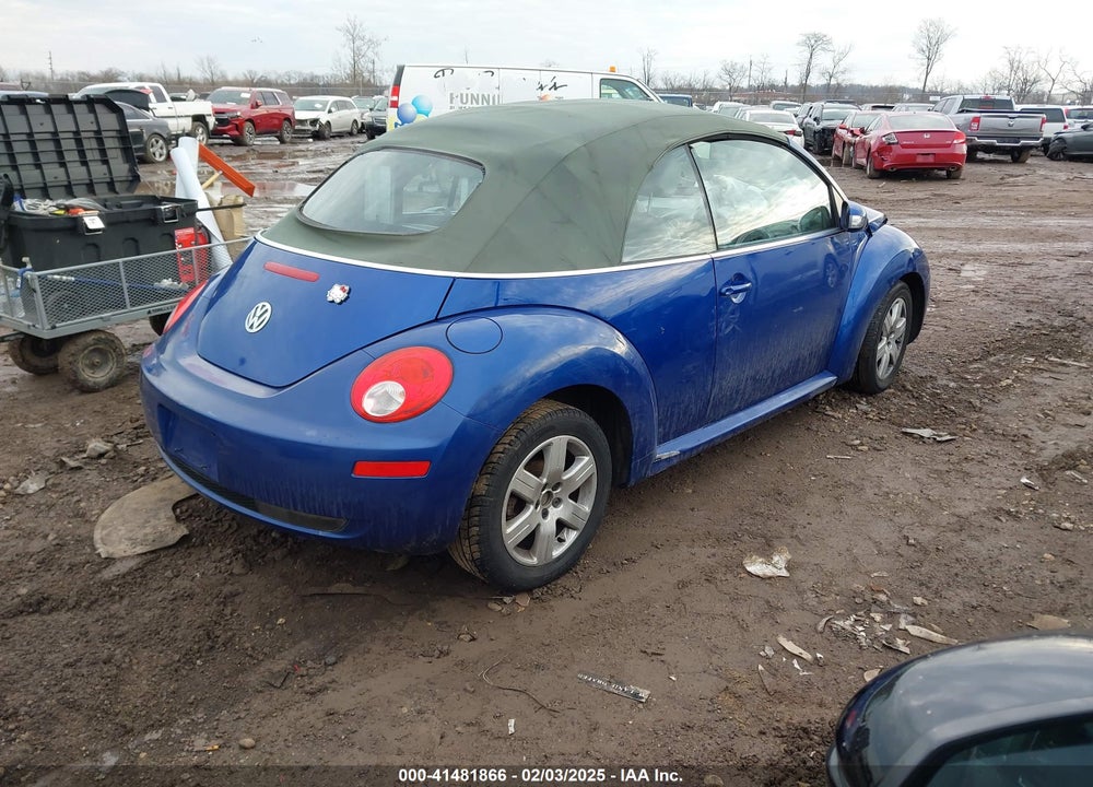2007 VOLKSWAGEN NEW BEETLE 2.5 VIN: 3VWRF31Y17M408846