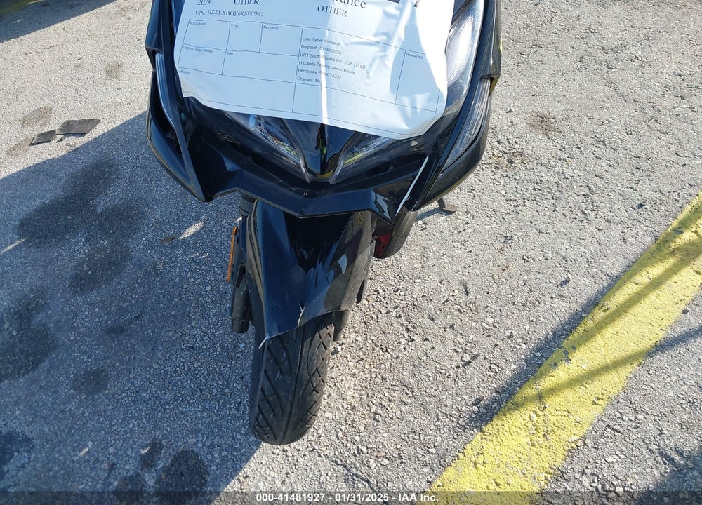 2024 TZTC SCOOTER VIN: HZ2TABGE0R1000967