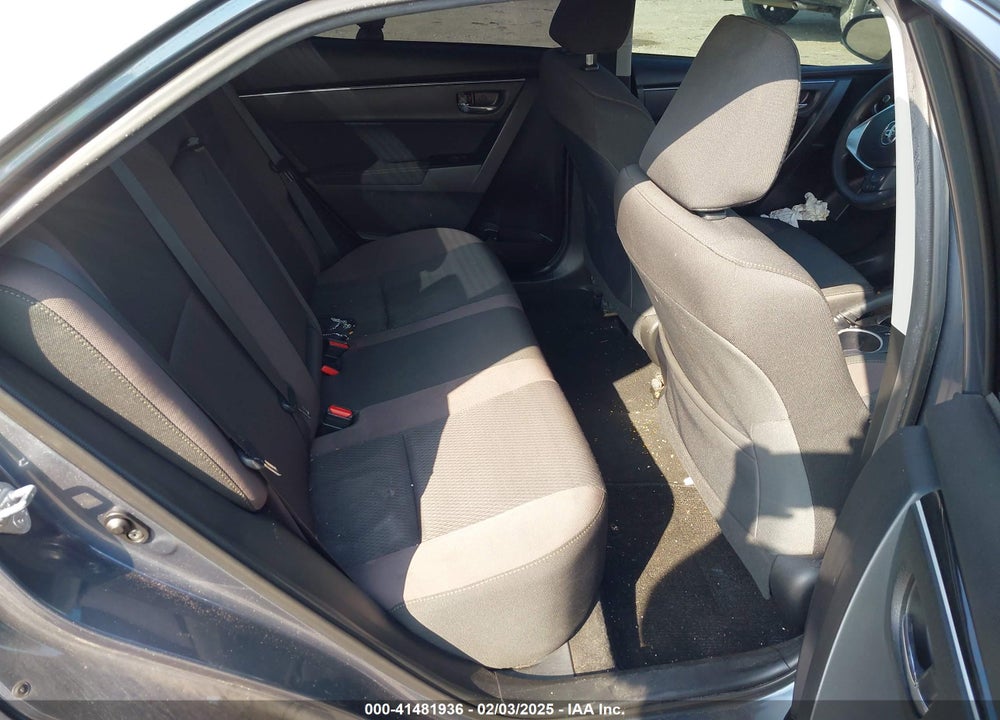 2017 TOYOTA COROLLA VIN: 2T1BURHE3HC814999