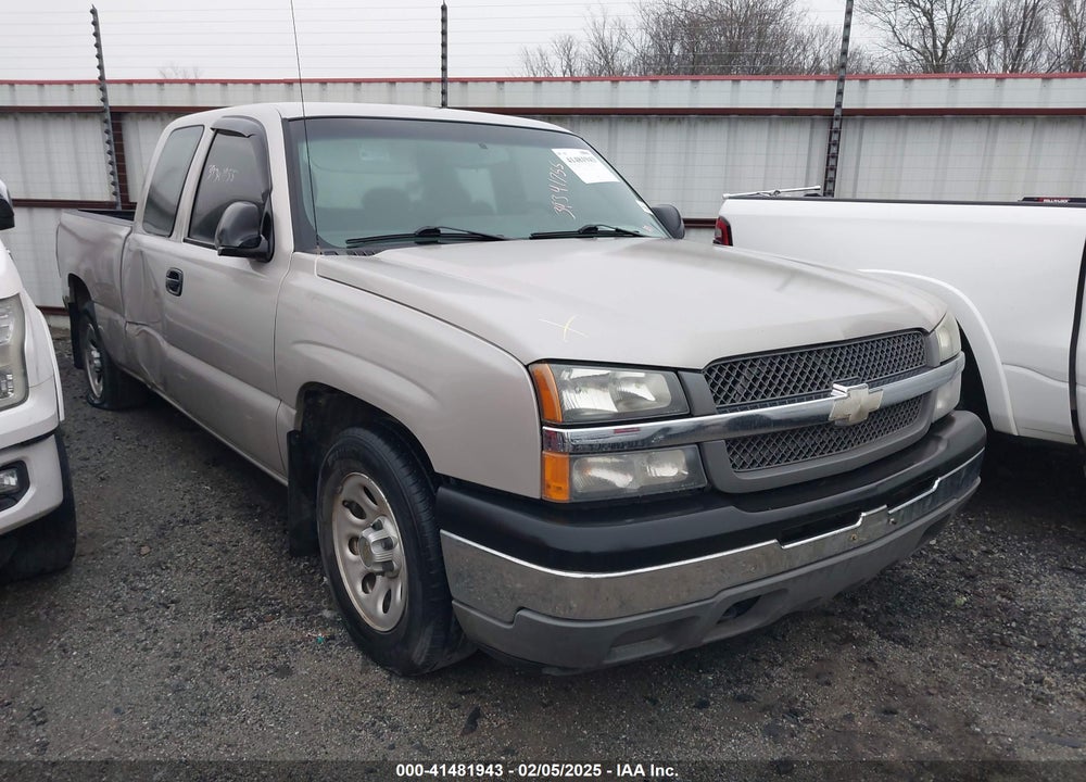 2005 CHEVROLET SILVERADO 1500 WORK TRUCK VIN: 1GCEC19XX5Z178648
