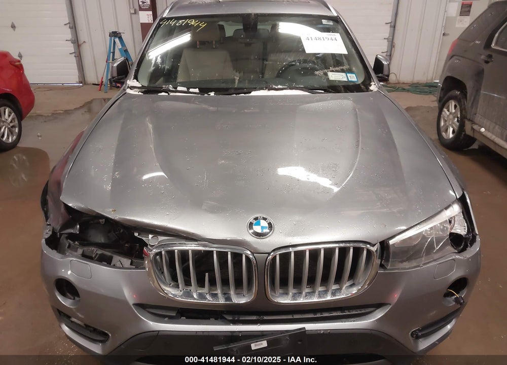 2016 BMW X3 XDRIVE28I VIN: 5UXWX9C57G0D74103