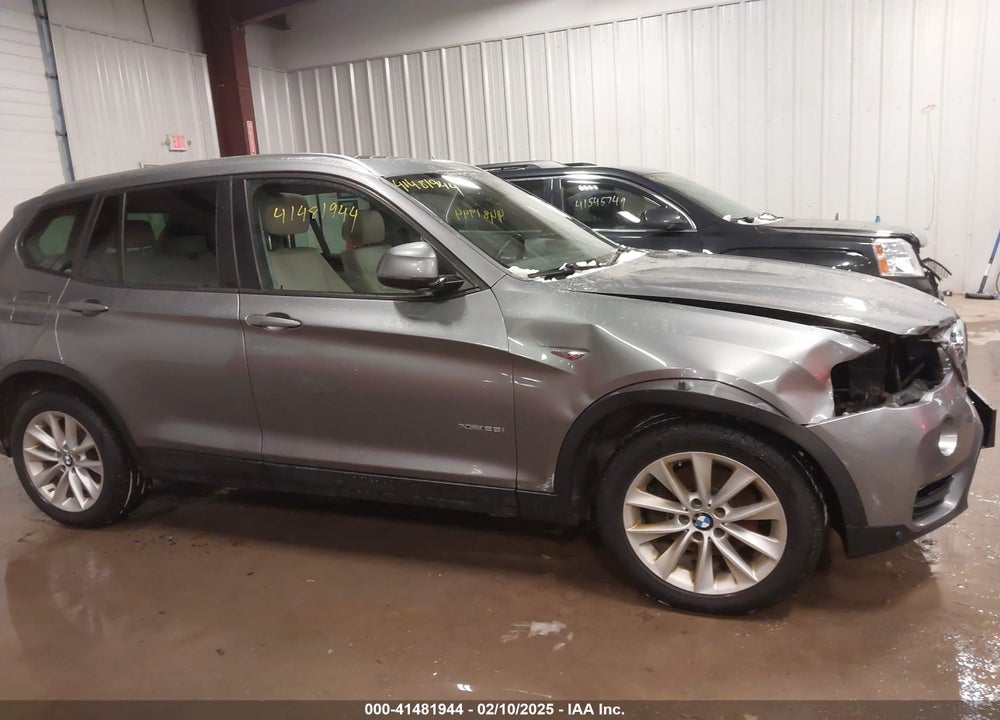 2016 BMW X3 XDRIVE28I VIN: 5UXWX9C57G0D74103