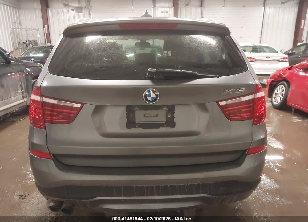 2016 BMW X3 XDRIVE28I VIN: 5UXWX9C57G0D74103