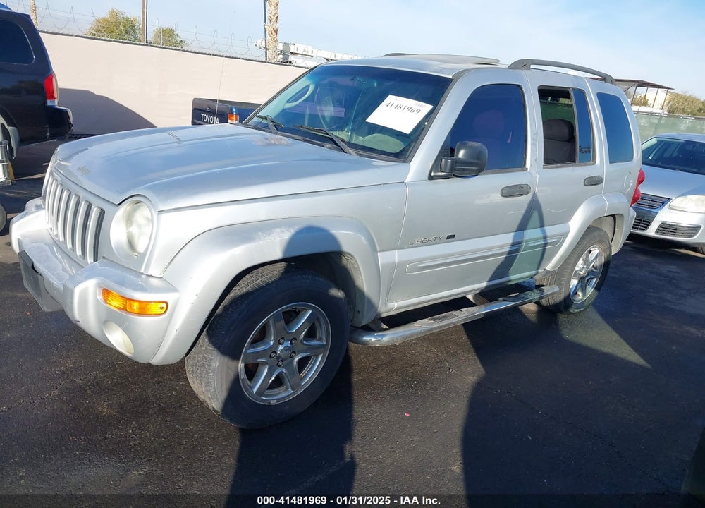 2003 JEEP LIBERTY LIMITED EDITION VIN: 1J4GL58K93W547076
