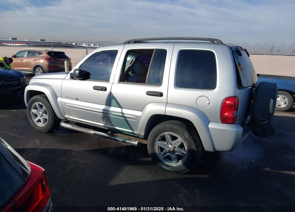 2003 JEEP LIBERTY LIMITED EDITION VIN: 1J4GL58K93W547076