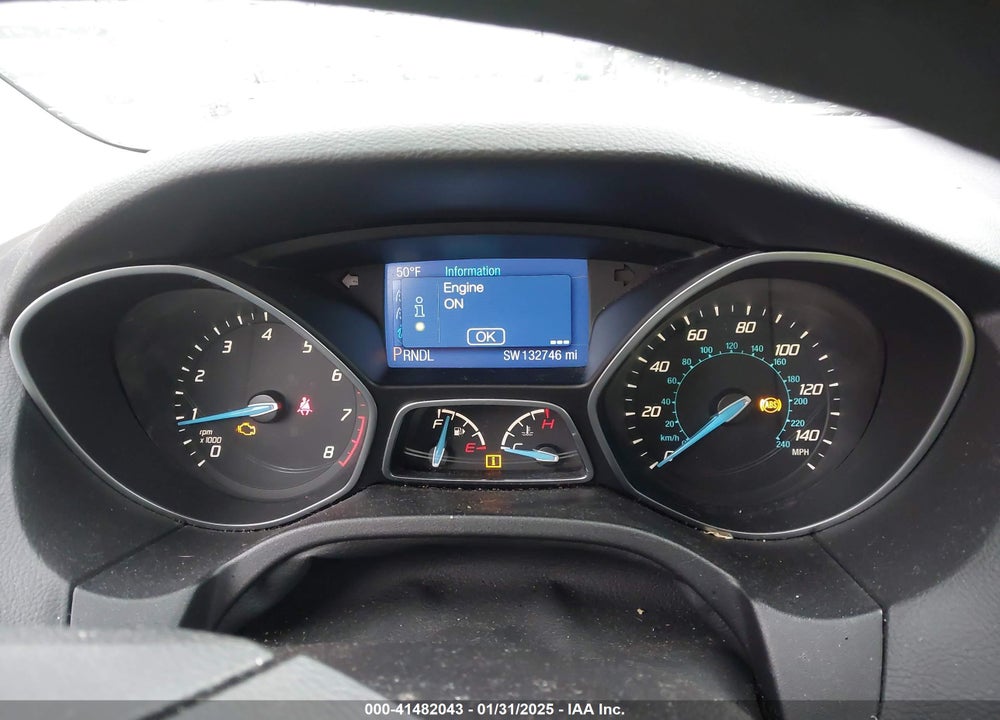2014 FORD FOCUS SE VIN: 1FADP3F25EL152827