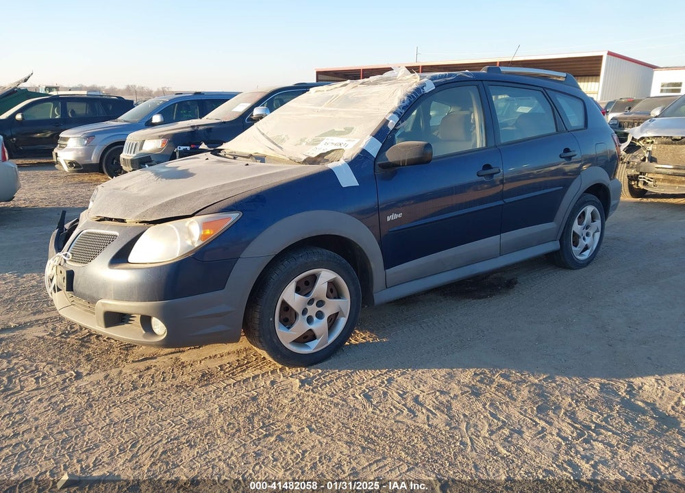 2008 PONTIAC VIBE VIN: 5Y2SL65818Z403851