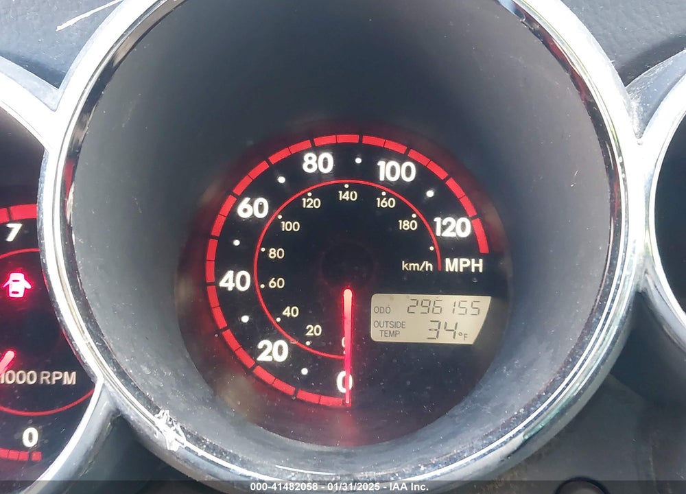 2008 PONTIAC VIBE VIN: 5Y2SL65818Z403851