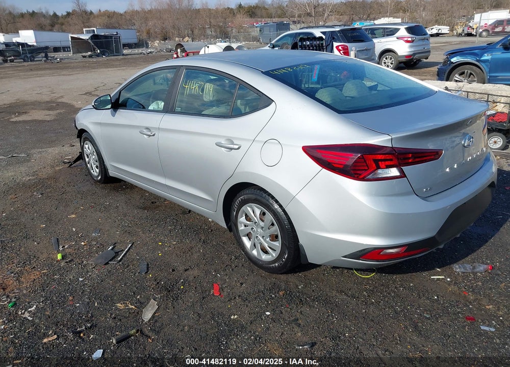 2020 HYUNDAI ELANTRA VIN: KMHD74LF4LU927015