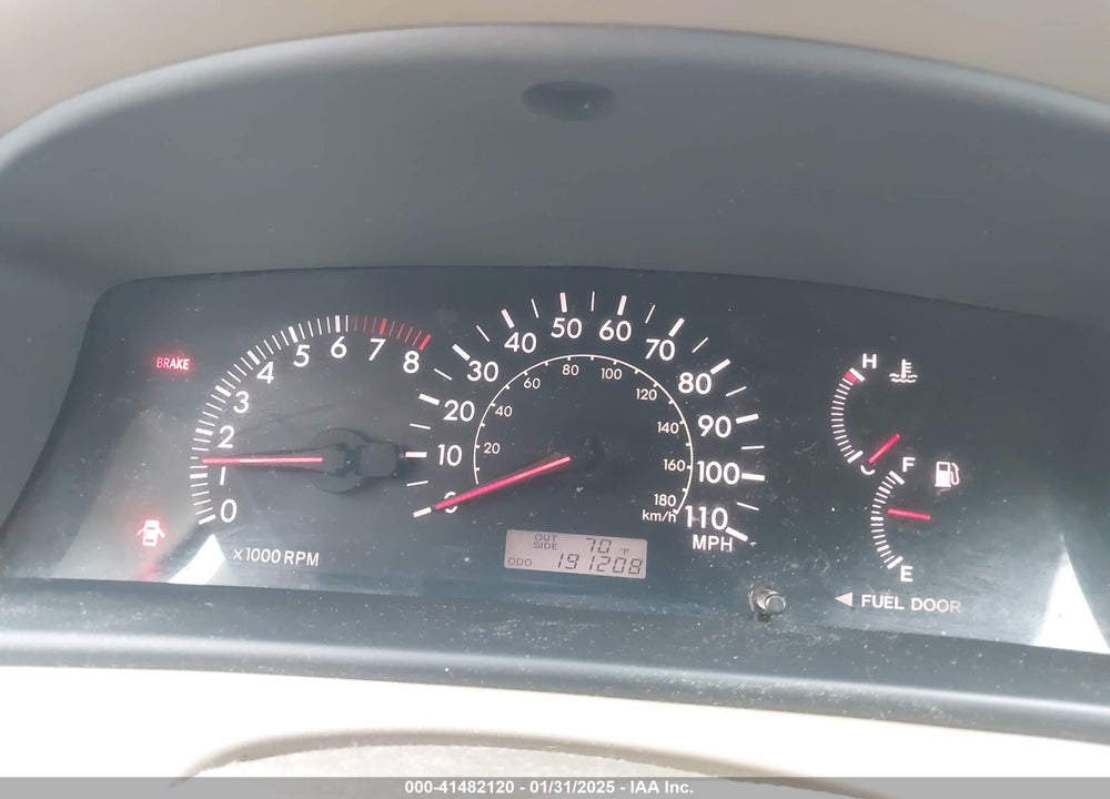 2006 TOYOTA COROLLA LE VIN: 2T1BR32E06C624856