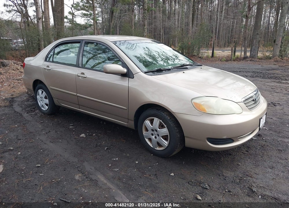 2006 TOYOTA COROLLA LE VIN: 2T1BR32E06C624856